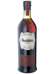 the most expensive whisky bottles - glenfiddich rare collection 1937