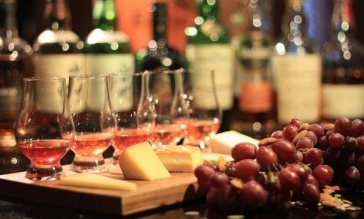 Förrätter till whisky