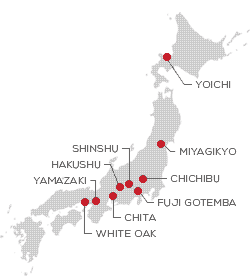 japanese whisky distilleries map