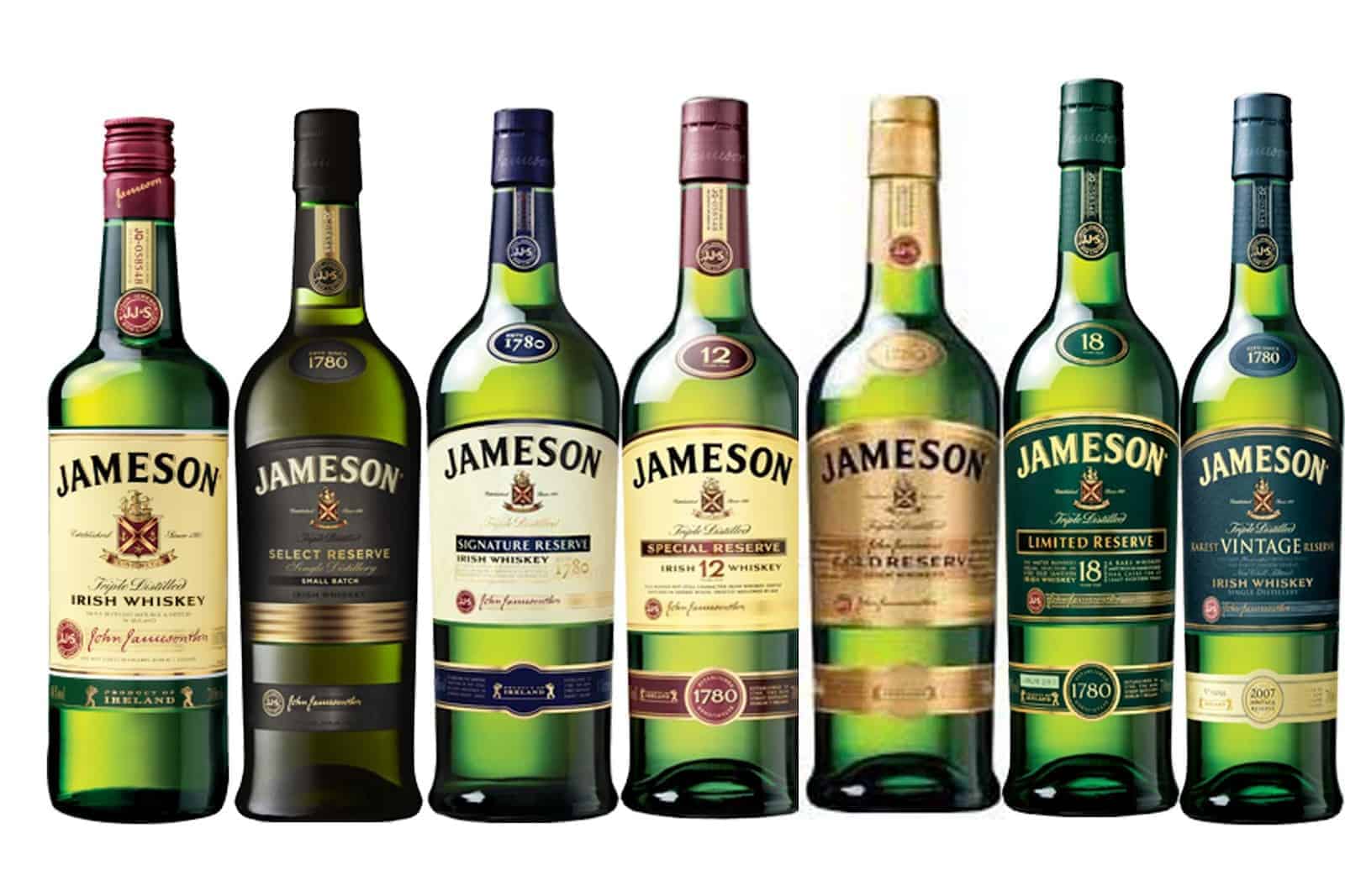 Jameson Irish Whiskey Collection