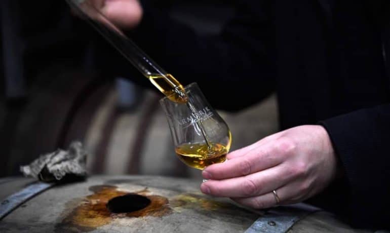 making whisky