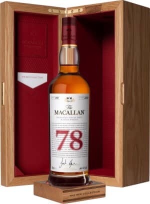 The Macallan Red Collection - 78 Year Old Bottle