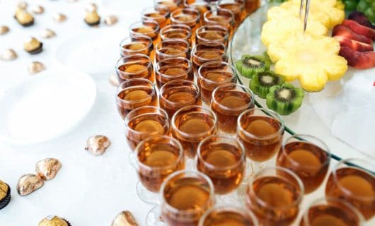 rich buffet whiskey bourbon champagne wine and 3QXWY2M