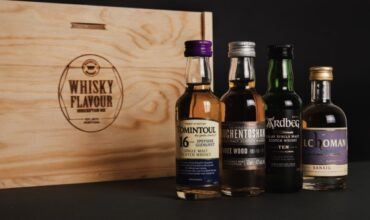 Whiskey subscription box miniatures