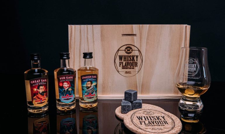 Whisky Flavour x Kinsale Spirit Company Irish Whiskey Miniatures Box