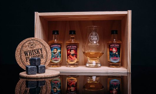 Whisky Flavour x Kinsale Spirit Company Irish Whiskey Exclusive Tasting Boxin sisältö