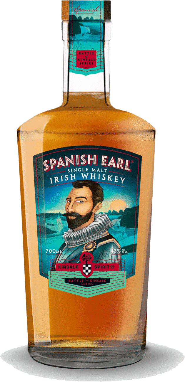 Spanish Earl Irish Whiskey, de la Kinsale Spirit Company