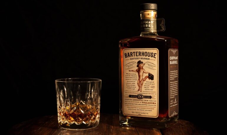 Bottle of Kentucky Bourbon