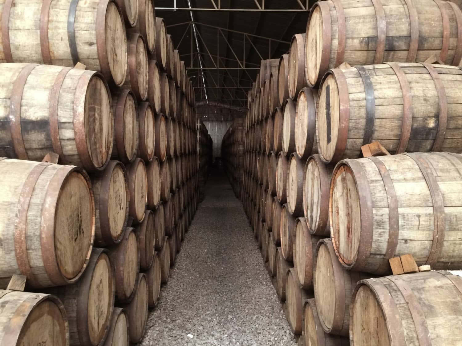 Oak barrels are part of how is bourbon made