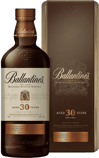 What is blended scotch whisky ballantines 30