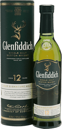 Bottle of Glenfiddich 12 years