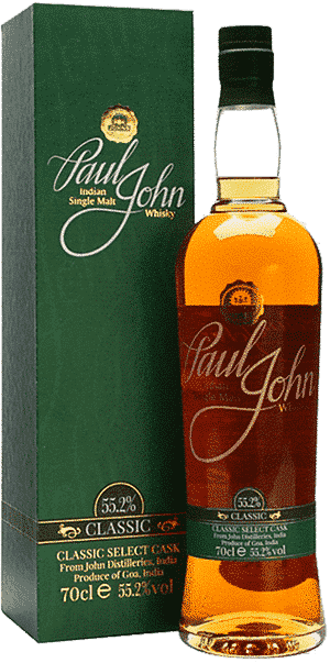 Bottle of Paul John Classic Select Cask