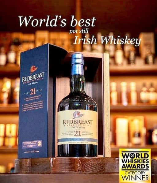 Bottle of Redbreast 21 years old
