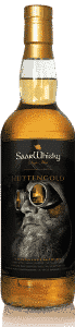 Pullo Saarwhisky Matallurginen kulta