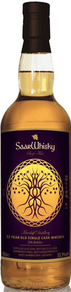 Pullo SaarWhiskyä nº10